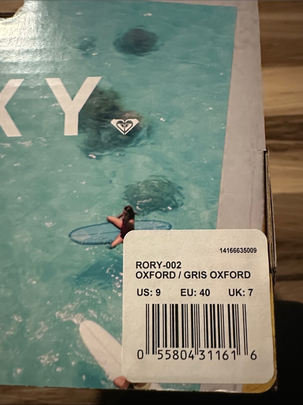 Roxy Oxford Black Shoes - Picture 4 of 4